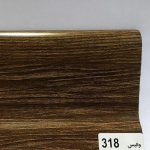 قرنیز پی وی سی طرح چوب والیس کد 318