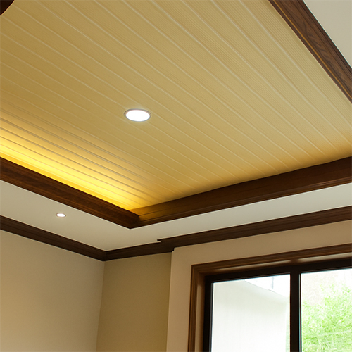 تغییر رنگ سقف کاذب پی وی سی