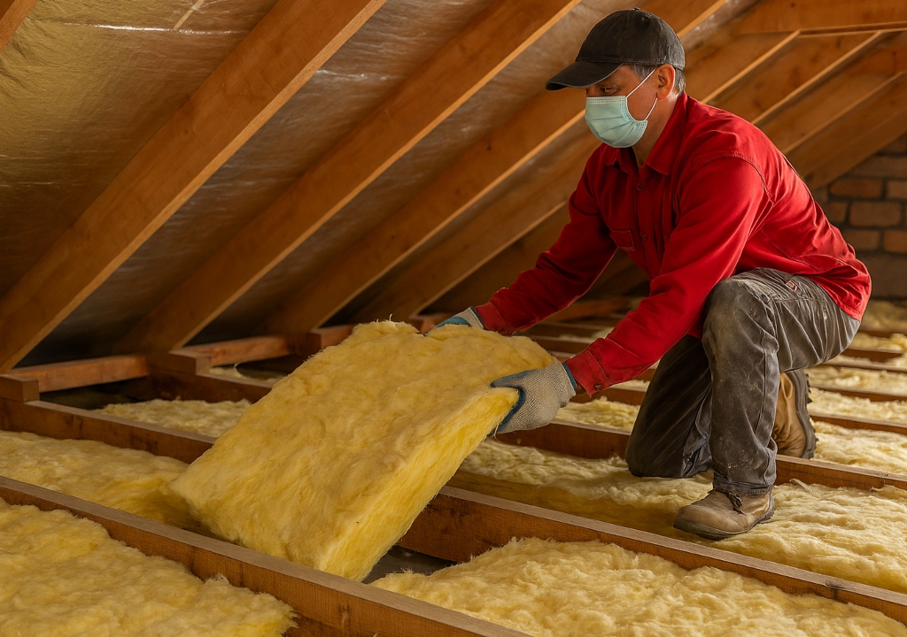 تعویض عایق حرارتی سقف